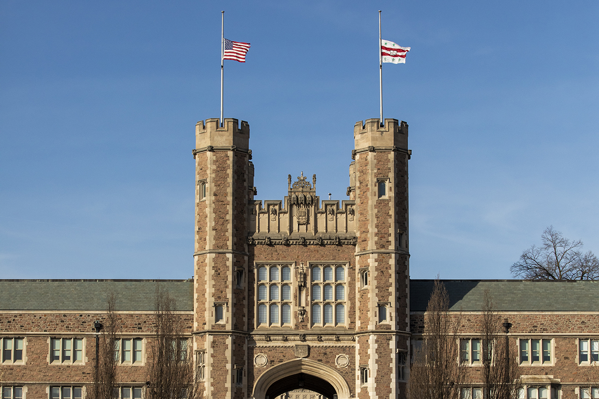 Flags lowered in memory of  Charlie Kirk