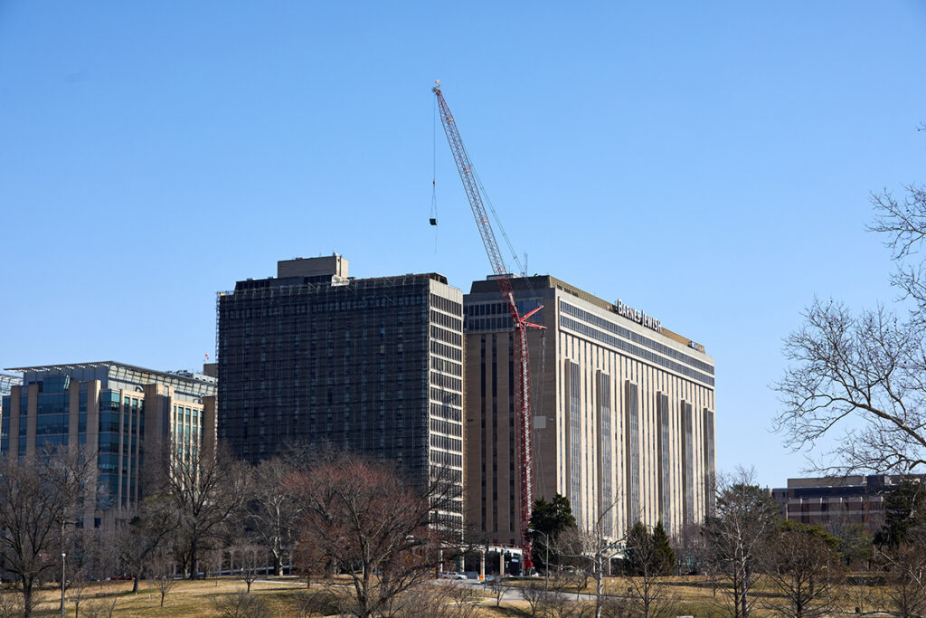 Queeny tower demolition