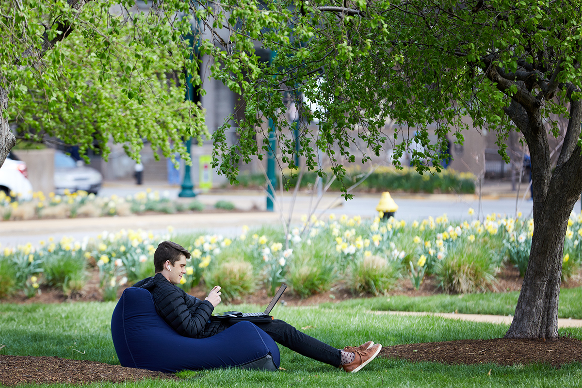 med student outside