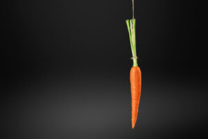 Dangling carrot