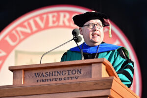 Chancellor Martin at Commencement