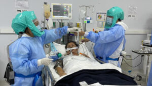 The need for personal protective equipment continues to soar across the globe. Washington University School of Medicine is donating 300 PAPRs, including some to a partner hospital in Lima, Peru. (Courtesy photo)