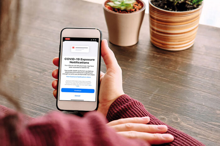 COVID-19 exposure notification system
