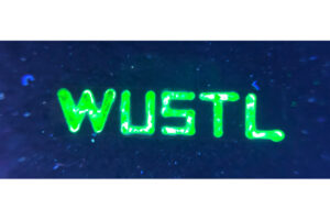 "WUSTL" Spelled out using flexible PeLEDs