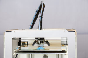 Photo of a 3D printer