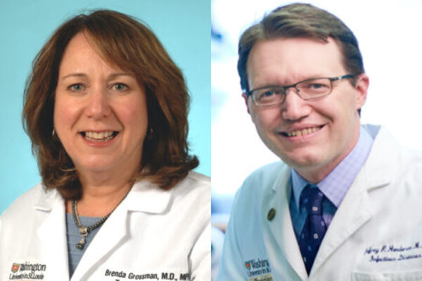 Grossman, Henderson honored by international blood association