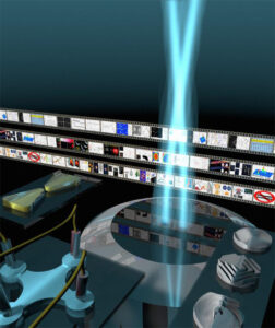 Images representing single-molecule spectroscopy