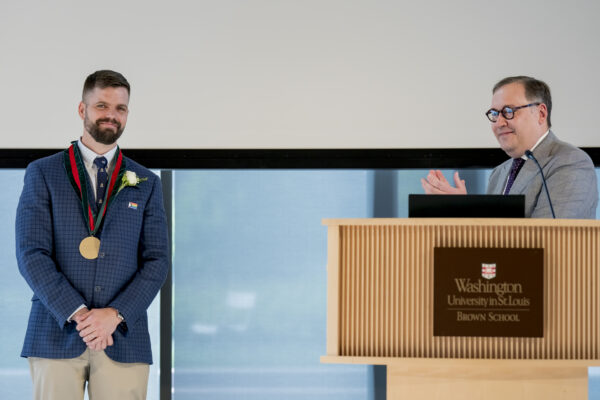 Goldbach installed as Masters and Johnson Distinguished Professor in Sexual Health and Education