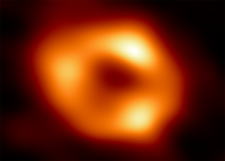 First image of the black hole at the centre of the Milky Way