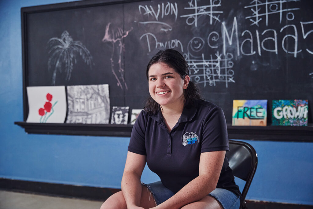 Student Ana Cecilia Gutierrez