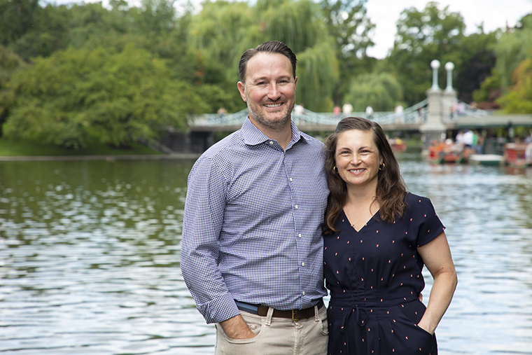 Josh Mandel-Brehm and Nicole Hodgman