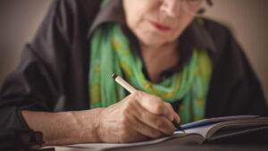 The Osher Lifelong Learning Institute (OLLI) offers students ages 50 and older intellectually challenging courses and camaraderie. Recently discovered photos and essays from an OLLI memoir writing course emphasize the gift of lifelong learning