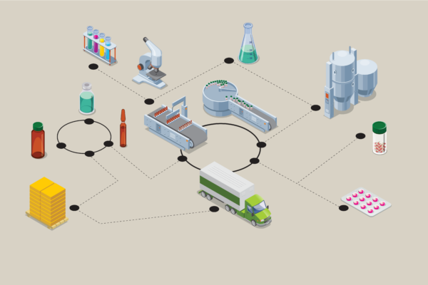 Reshoring drug production