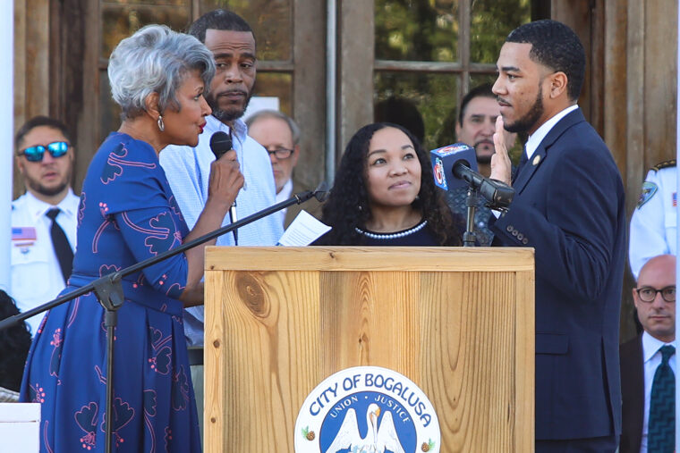 Last fall, Tyrin Truong, AB ’21, was elected mayor of Bogalusa, Louisiana, the youngest mayor in the town's history. (Photo: Kevin Magee)