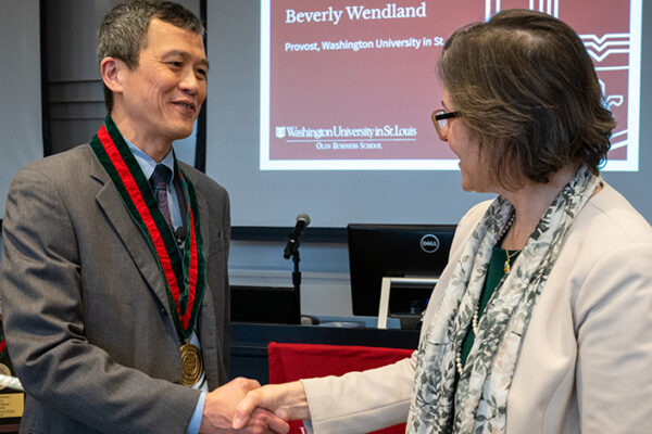 Chan installed as Philip L. Siteman Professor of Marketing