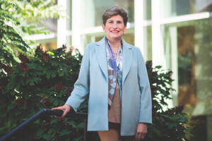 As co-chair of Make Way: Our Student Initiative, Merry Mosbacher is focused on removing barriers to a WashU education.