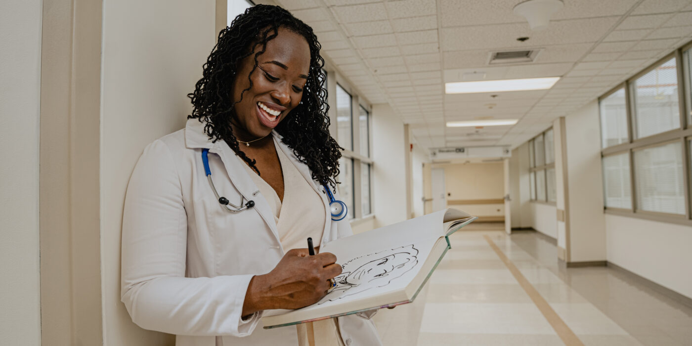 Shirlene Obuobi MD at the University of Chicago Hospital.