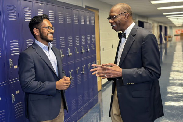 High school founded with help of med school leader receives accolades