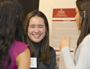 Student describes her work