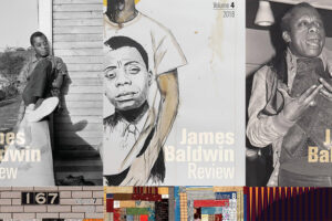 Array of covers for the James Baldwin Journal.