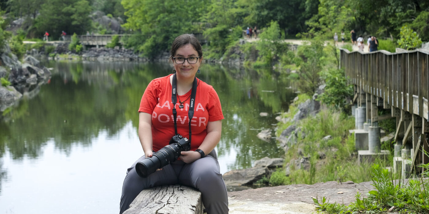 María Isabel Dabrowski, AB ’18, uses behavioral science for environmental causes. (Photo: Andres Alonso)