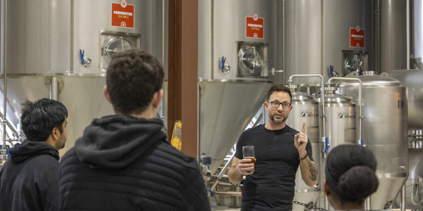 Kurt Driesner talks about brewing at Urban Chestnut