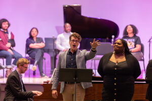 musicians perform