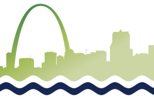 Illustration of St. Louis skyline
