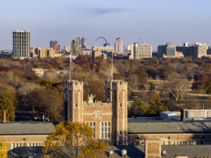 WashU, Forest Park, downtown St. Louis