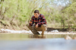 Austin Schorfheide in nature