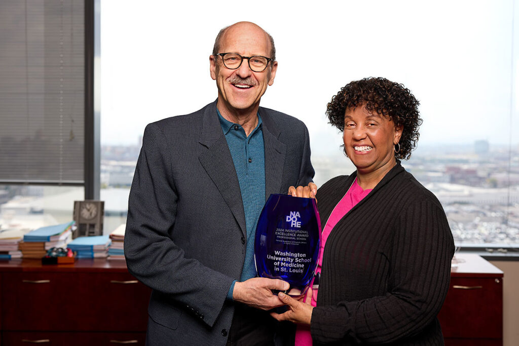 Dean David Perlmutter with Sherree Wilson