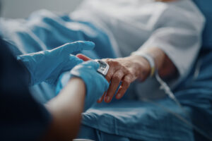 A patient under doctor's care