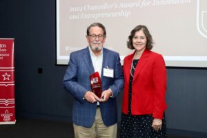 John DiPersio with Beverly Wendland