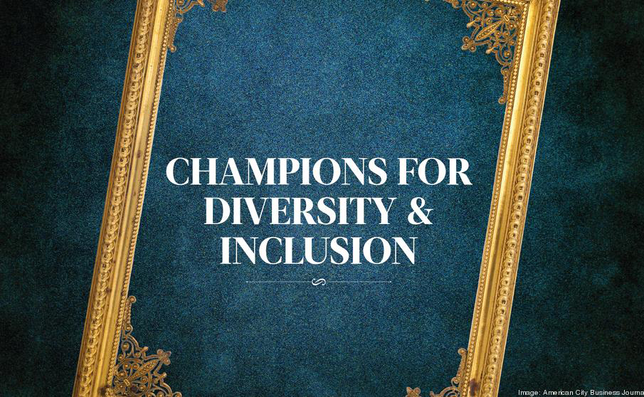 'Champions for Diversity and Inclusion' graphic