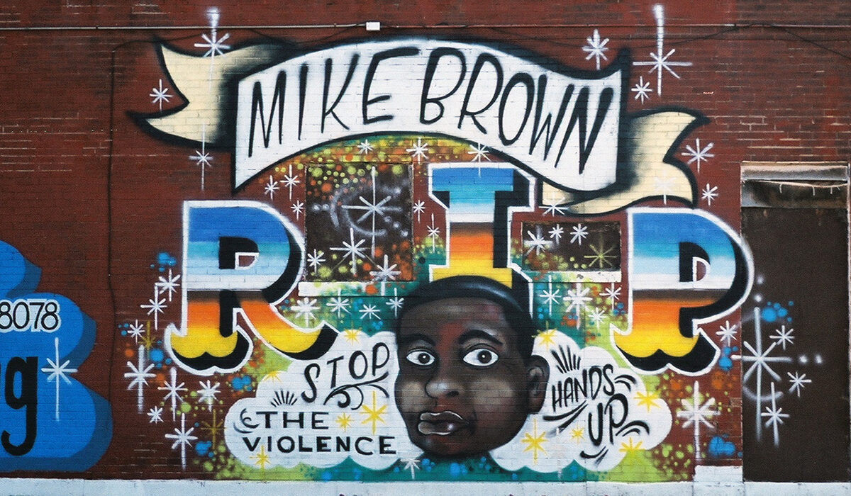 Mural of Mike Brown