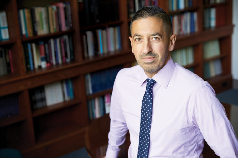 Epidemiologist Sandro Galea, MD, DrPH, has been named as inaugural dean of WashU’s planned School of Public Health. (Photo: Courtesy of Kelly Davidson)