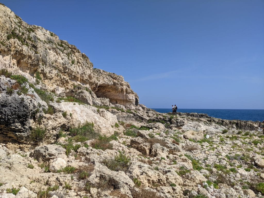 Rocky coastline