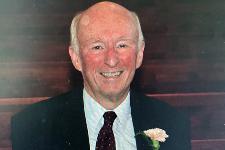 Richard J. Walter, professor emeritus in Arts & Sciences, 85