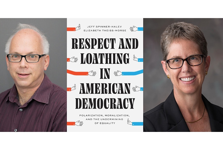 The Civil Society Initiative welcomes Jeff Spinner-Halev, of the University of North Carolina at Chapel Hill, and Elizabeth Theiss-Morse, of the University of Nebraska-Lincoln, for a lecture on the importance of respect between political theorists and citizens. Brunch will be served. RSVP to attend. Danforth University Center, Goldberg Formal Lounge.