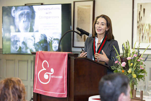 Sanz installed as James W. and Jean L. Davis Professor