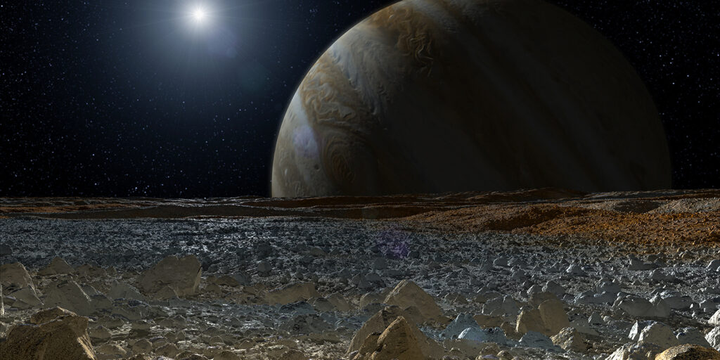 Europa surface