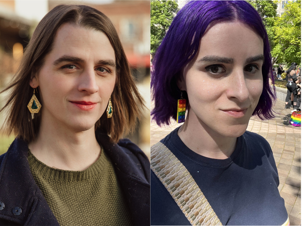 Montana State Rep. Zooey Zephyr (left) is the first transgender woman to hold public office in the state, and her fiancée Erin Reed is an award-winning trans journalist based in Washington, D.C. (Courtesy photo)