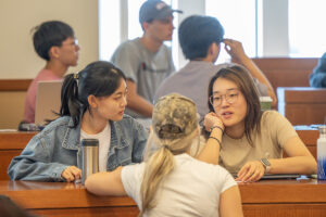 2024-08-22--WashU Leads event during Bear Beginnings, The Bauer Leaders Academy officially launches this years leadership program for all first-year students.