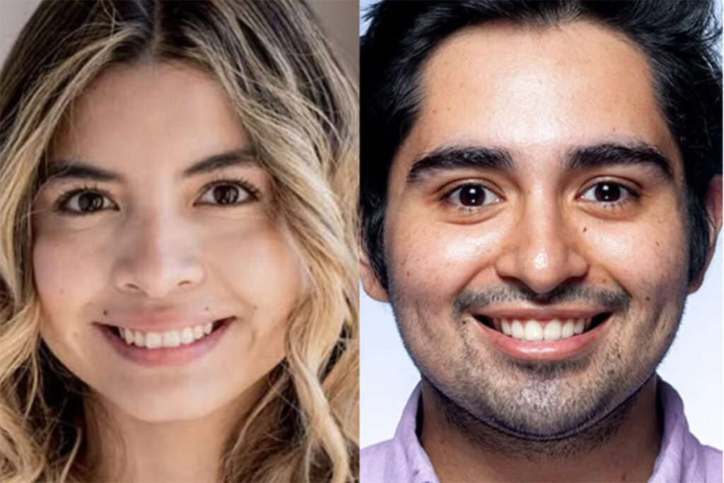 headshot of students Martinez Mejia and Moreno Romero