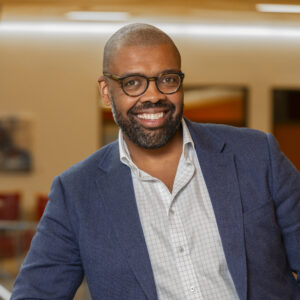 Reginald Binford Jr. is co-chair of the New York City chapter of WashU's Black Alumni Council, among other volunteer roles. (Courtesy photo)