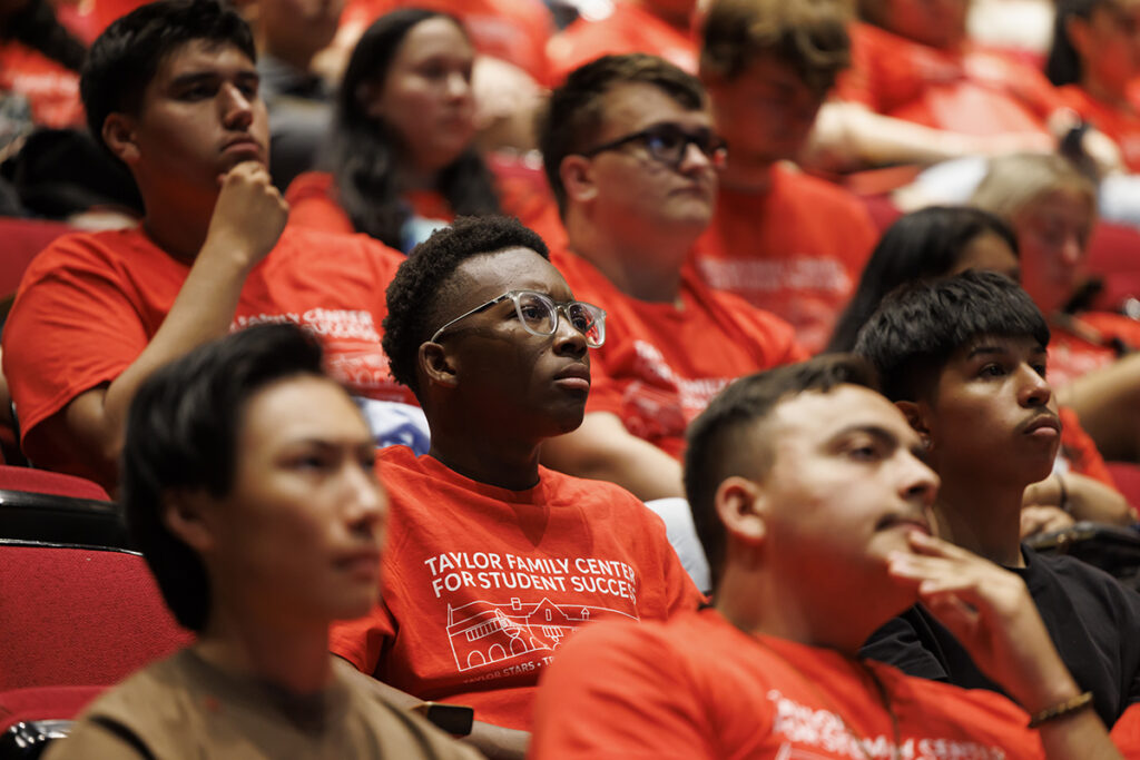 Taylor Center student welcome