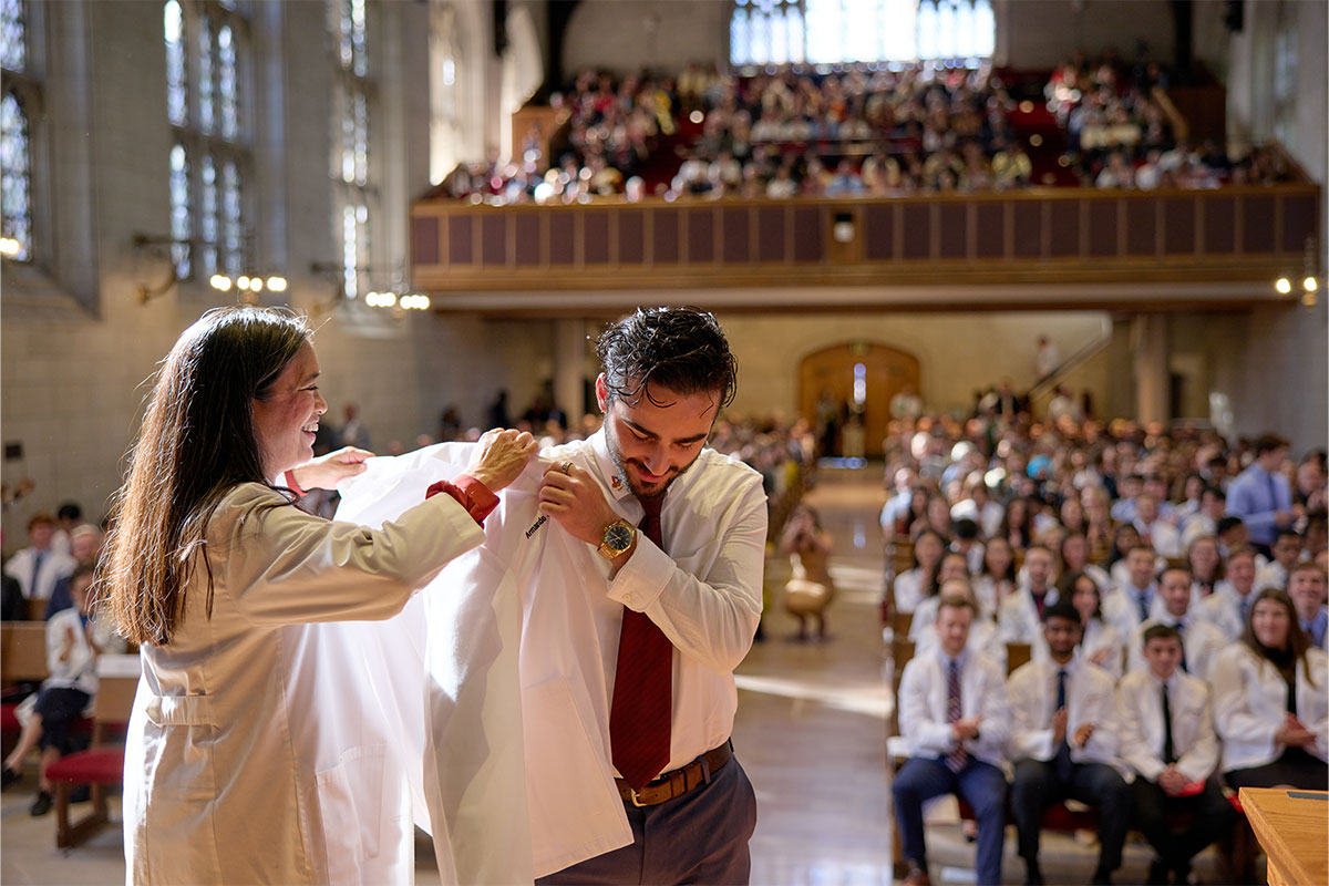 White Coat Ceremony marks beginning of medical training