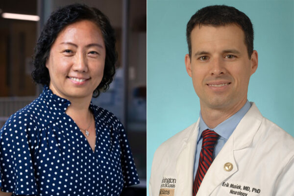 Zhao, Musiek receive NIH grant to study neurodegenerative diseases 