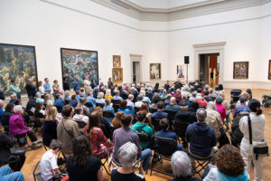 audience at the Saint Louis Art Museum