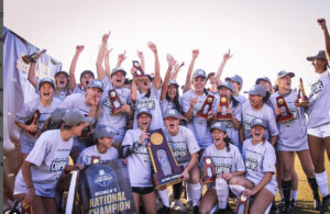 Team celebrates a victory